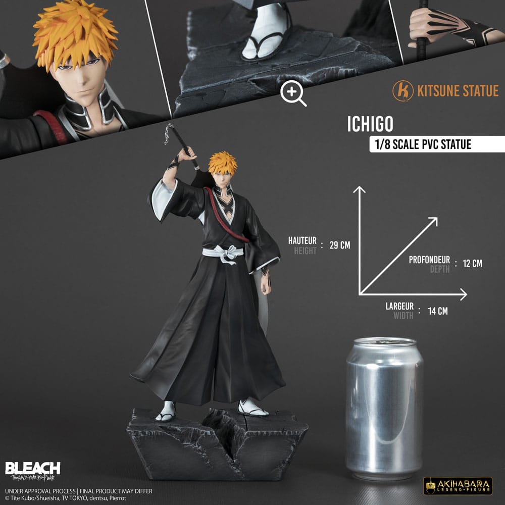 Bleach: Thousand-Year Blood War Estatua PVC Figure 1/8 Ichigo 29 cm - Z POP Toys