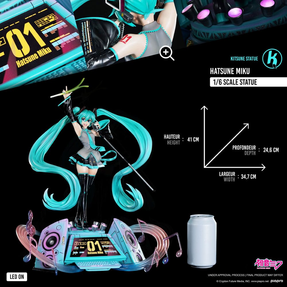 Hatsune Miku Estatua 1/6 Hatsune Miku 41 cm - Z POP Toys