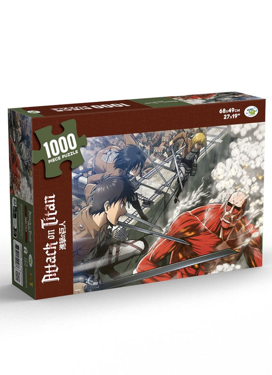Attack on Titan Puzzle Fight (1000 piezas)