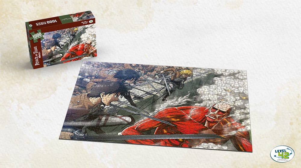 Attack on Titan Puzzle Fight (1000 piezas)