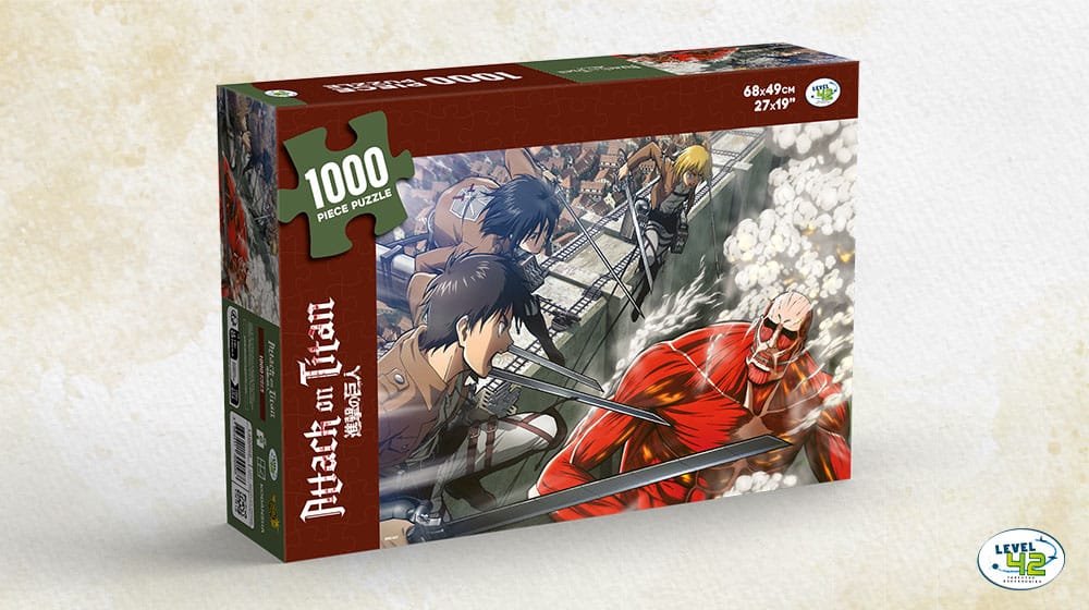 Attack on Titan Puzzle Fight (1000 piezas)