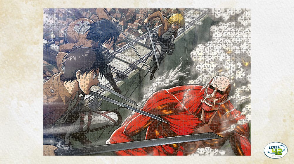 Attack on Titan Puzzle Fight (1000 piezas)