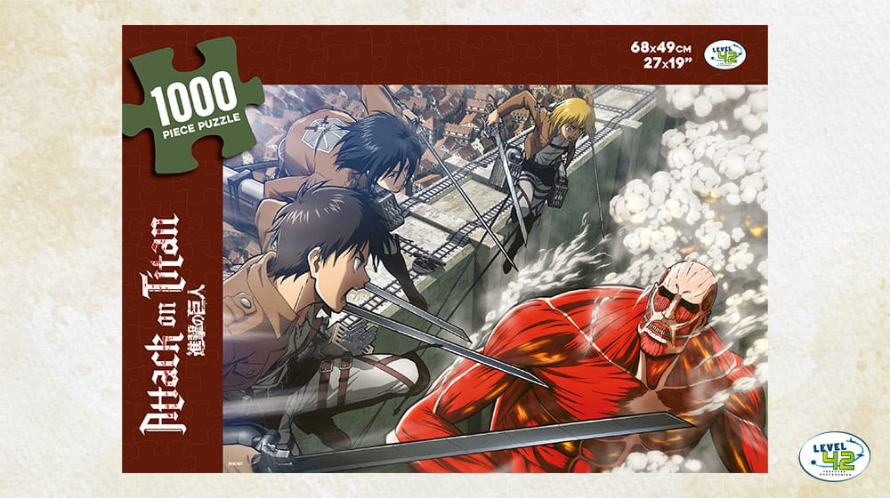 Attack on Titan Puzzle Fight (1000 piezas)