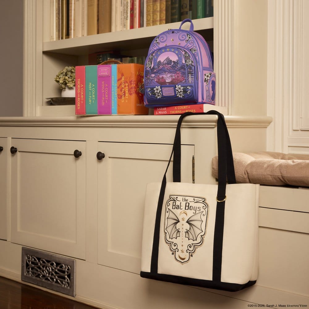 Una corte de rosas y espinas by Loungefly Bolso Bandolera Serie de Libros