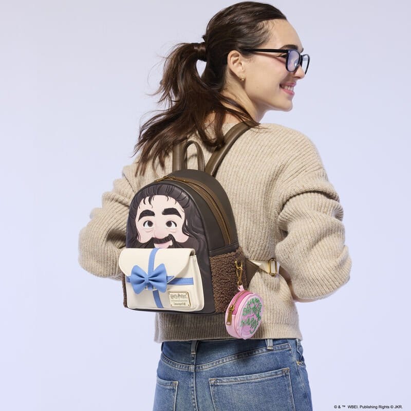 Harry Potter by Loungefly Mochila con monedero Mini Hagrid Birthday Cake