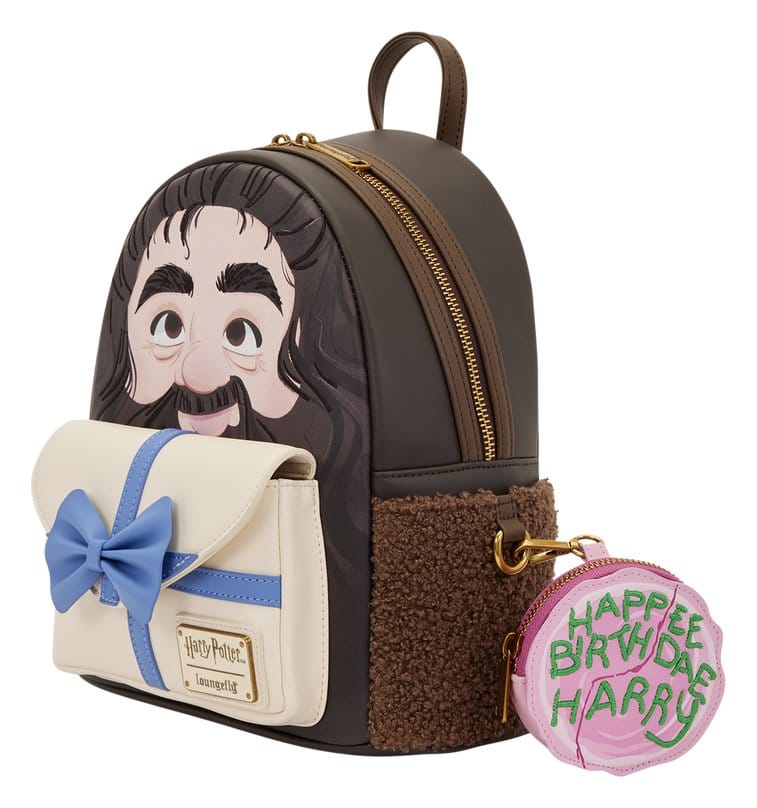 Harry Potter by Loungefly Mochila con monedero Mini Hagrid Birthday Cake
