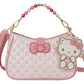 Sanrio by Loungefly Bandolera Con asa con cuentas y colgante para bolso Hello Kitty acolchado