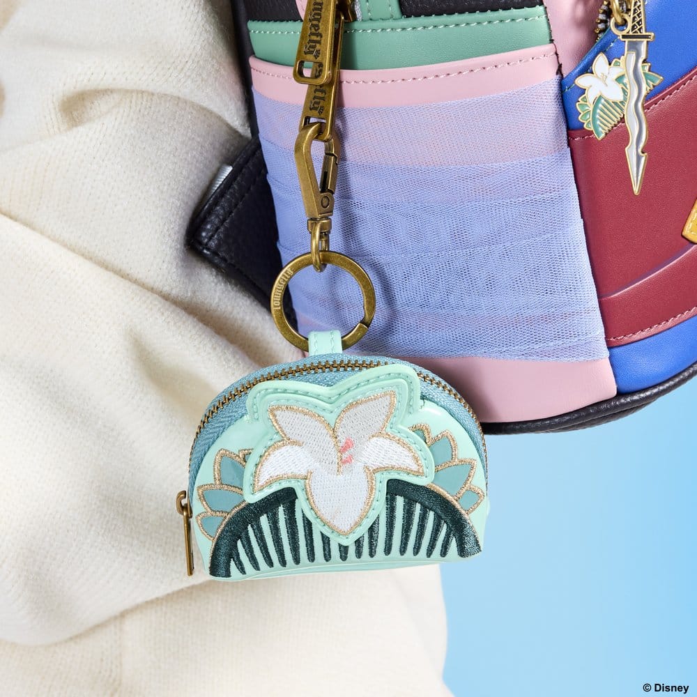 Mulan by Loungefly Llavero Blind Box Mini Backpack Comb