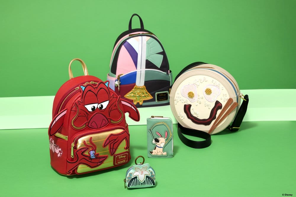 Mulan by Loungefly Llavero Blind Box Mini Backpack Comb