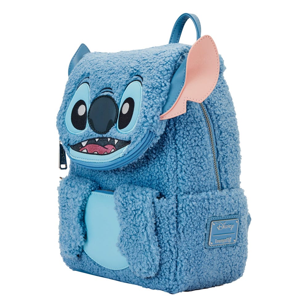 Disney by Loungefly Mochila Stitch Plush Pocket