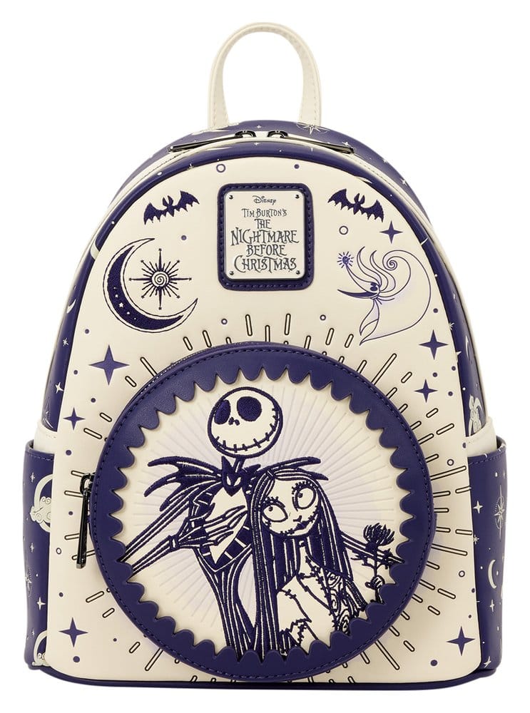 Pesadilla antes de Navidad by Loungefly Mochila Mini Jack Skellington & Sally Night Sky