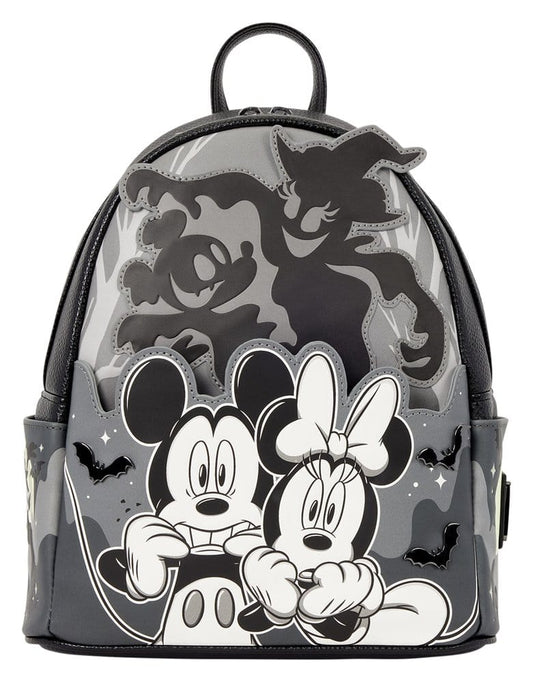 Mickey & Minnie by Loungefly Mochila Mini Ghost Light Up Glow