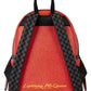 Cars by Loungefly Mini Mochila 20th Anniversary Lightning McQueen Metallic LightUp