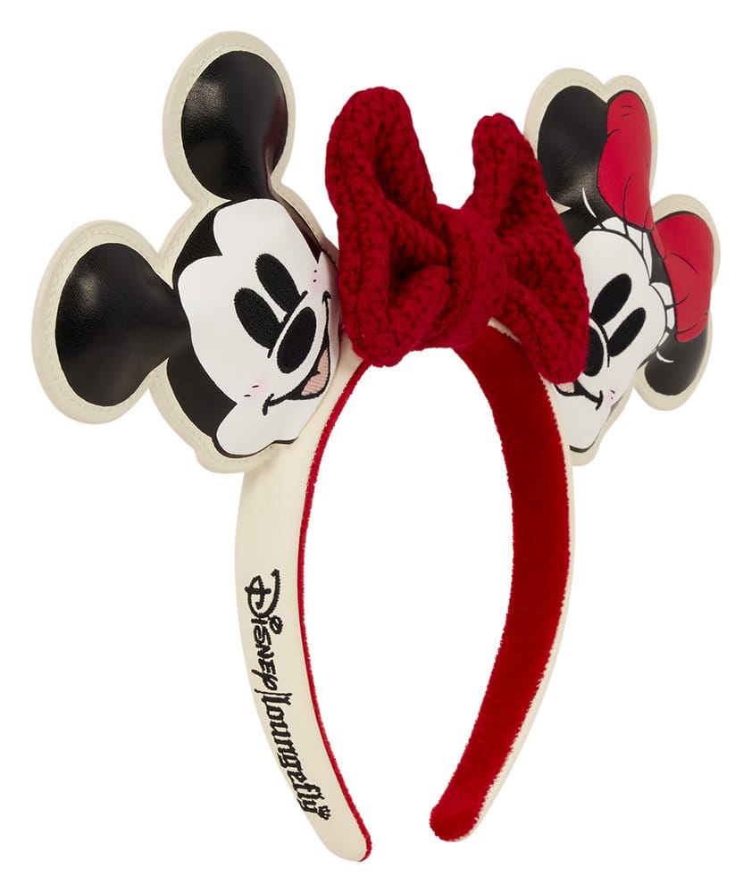 Mickey & Minnie by Loungefly Diadema Knit Bow