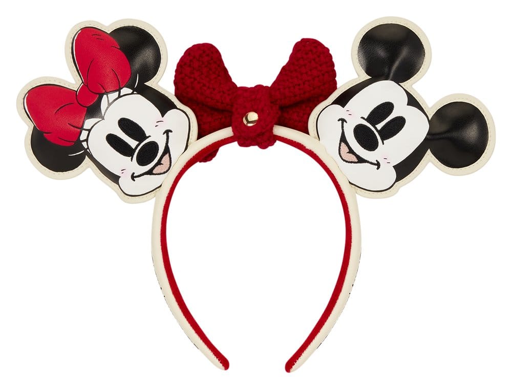 Mickey & Minnie by Loungefly Diadema Knit Bow