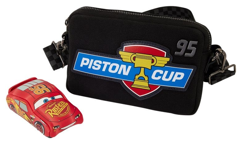 Cars by Loungefly Bandolera Sling 20th Anniversary Piston Cup