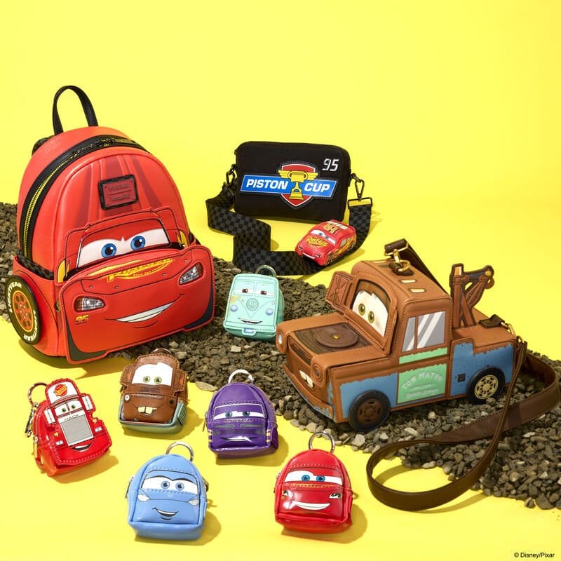Cars by Loungefly Bandolera Sling 20th Anniversary Piston Cup