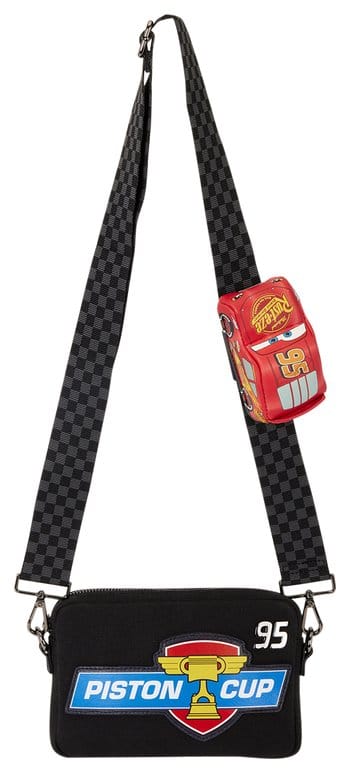 Cars by Loungefly Bandolera Sling 20th Anniversary Piston Cup