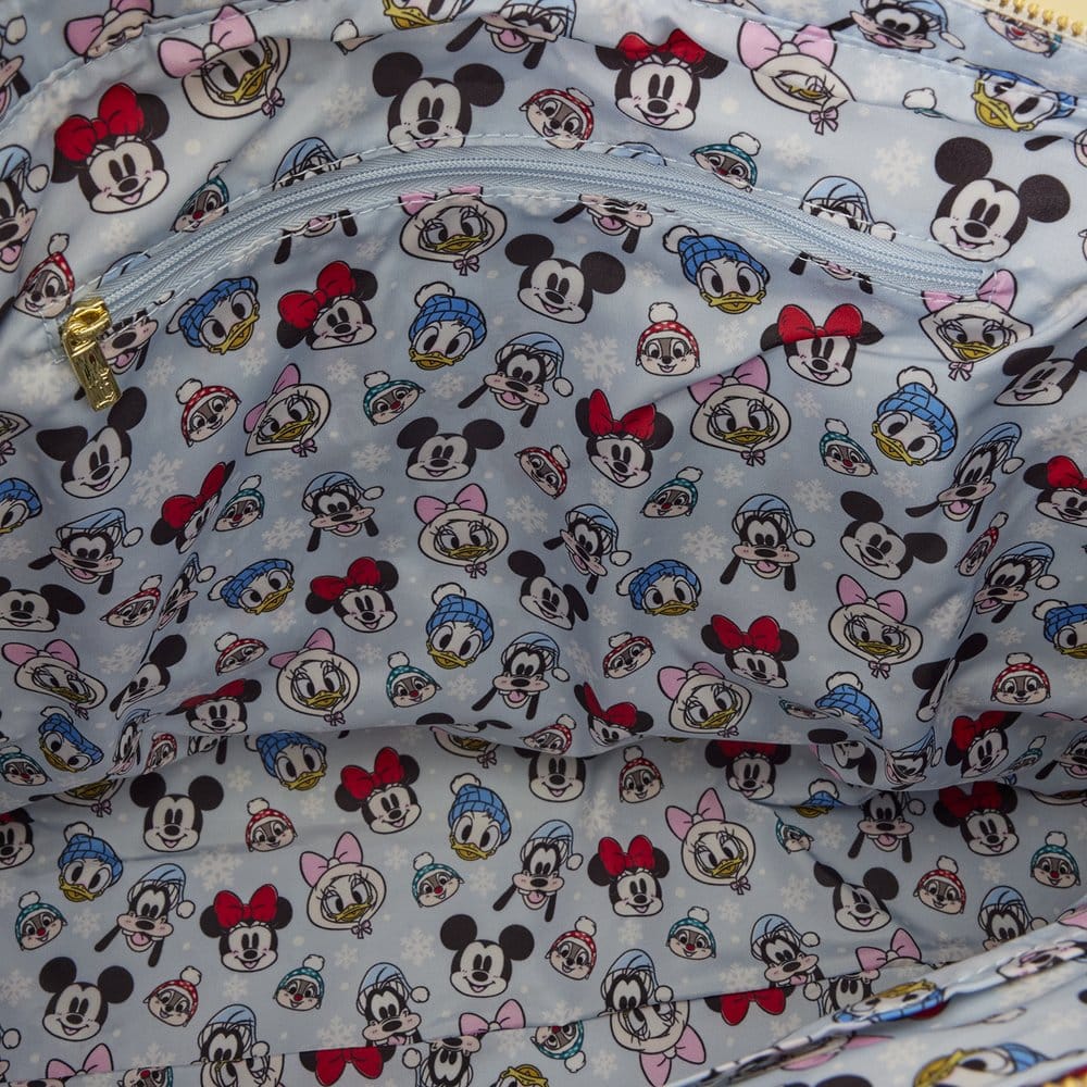 Mickey & Minnie by Loungefly Bolsa Puff Quilt