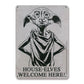 Harry Potter Placa de Chapa House-Elves 15 x 21 cm