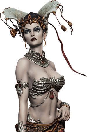 Star Wars Estatua de porcelana Queen Amidala in Throne Room 55 cm