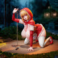 Original Character Estatua PVC 1/5 Little Red Riding Hood And The Wolf Girl Little Red Riding Hood 21 cm