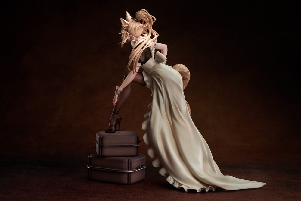 Original Character Estatua PVC 1/7 Battle Maid Different Species Leopard Cat Maria Deluxe Edition 24 cm - Z POP Toys