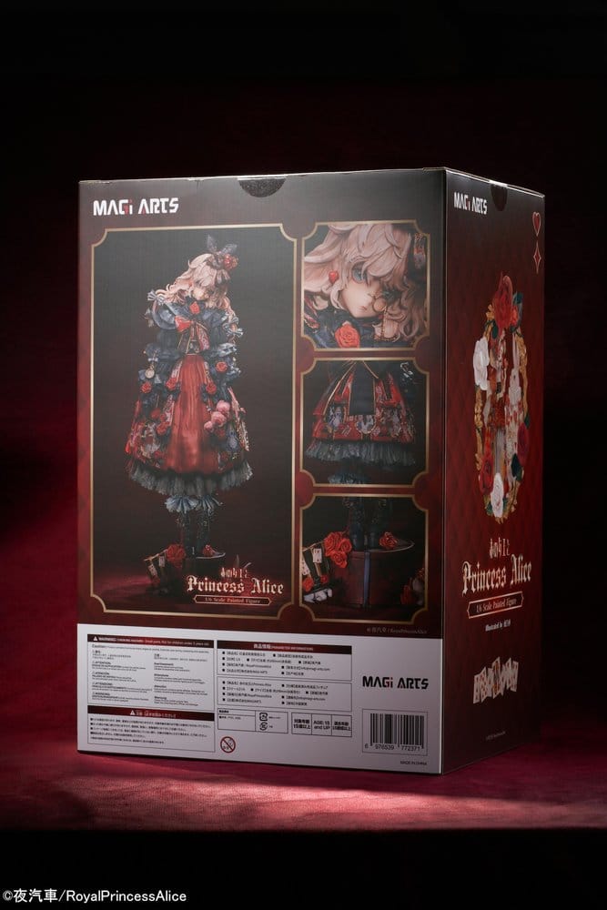 Original Character Estatua PVC 1/6 Red Queen and Princess Alice 29 cm
