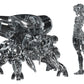 Ghost in the Shell Maqueta Plastic Model Kit PLAMAX minimum factory Motoko Kusanagi con Fuchikoma: Thermoptic Camouflage Ver. 8 cm