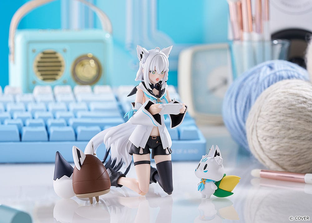 Hololive Production Figura Figma Shirakami Fubuki 15 cm - Z POP Toys