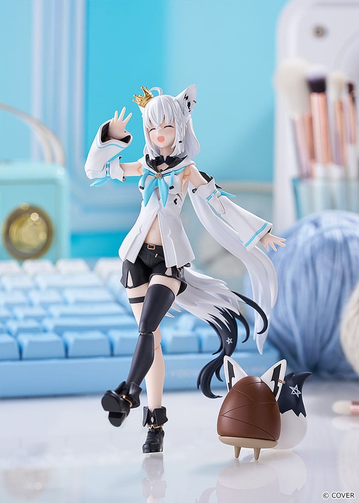 Hololive Production Figura Figma Shirakami Fubuki 15 cm - Z POP Toys