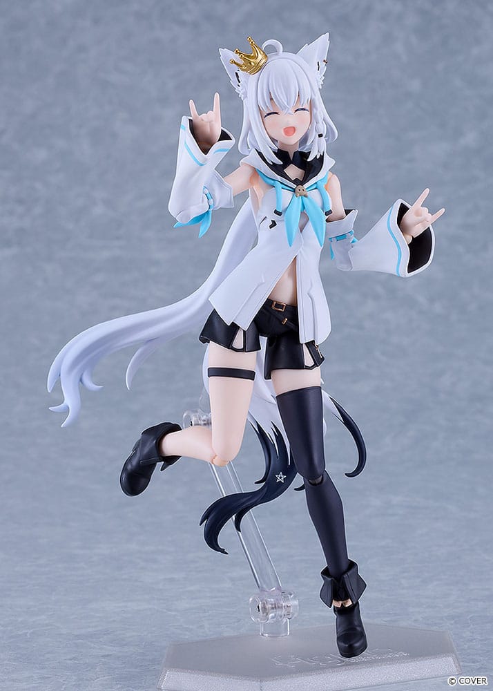 Hololive Production Figura Figma Shirakami Fubuki 15 cm - Z POP Toys
