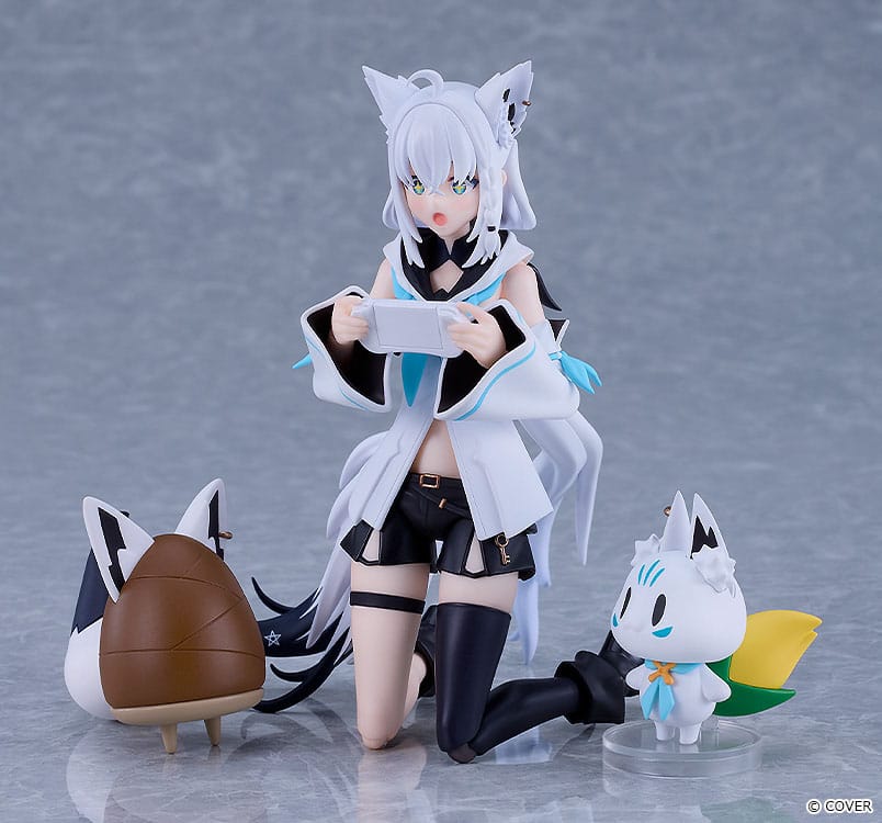 Hololive Production Figura Figma Shirakami Fubuki 15 cm - Z POP Toys
