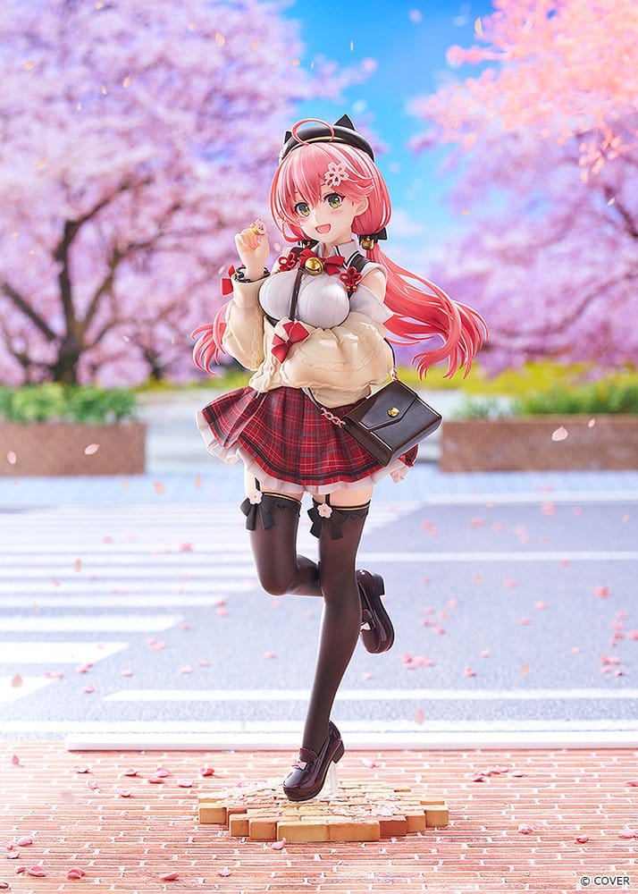 Hololive Production Figura PVC 1/7 Sakura Miko: Date Style - Casual Outfit Ver. 24 cm
