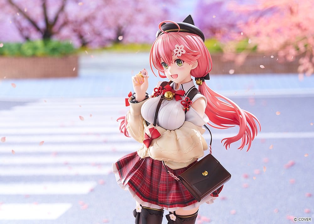 Hololive Production Figura PVC 1/7 Sakura Miko: Date Style - Casual Outfit Ver. 24 cm