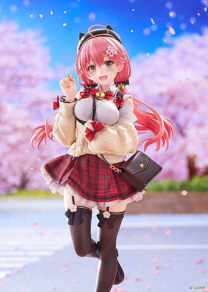 Hololive Production Figura PVC 1/7 Sakura Miko: Date Style - Casual Outfit Ver. 24 cm