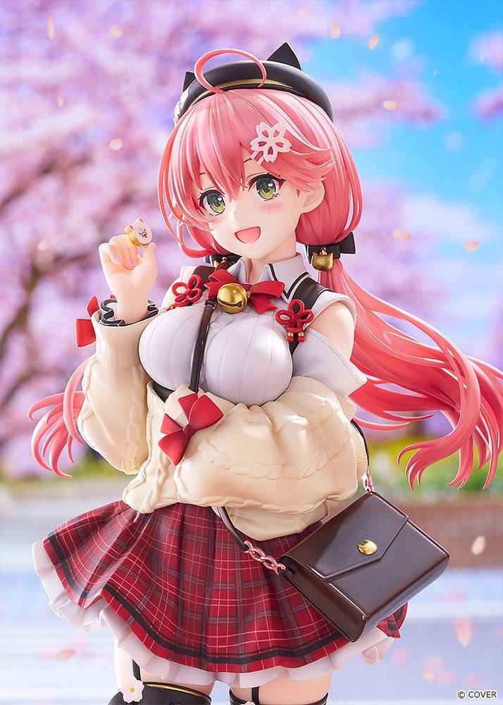 Hololive Production Figura PVC 1/7 Sakura Miko: Date Style - Casual Outfit Ver. 24 cm