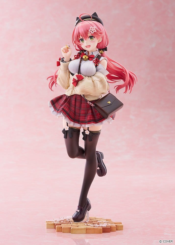 Hololive Production Figura PVC 1/7 Sakura Miko: Date Style - Casual Outfit Ver. 24 cm