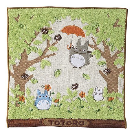 Mi vecino Totoro Mini Toalla Shade of the Tree 25 x 25 cm - Z POP Toys