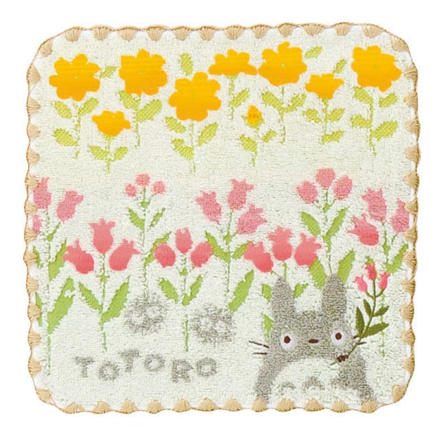Mi vecino Totoro Mini Toalla Wild flowers 25 x 25 cm - Z POP Toys
