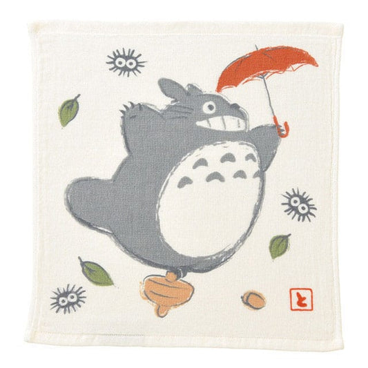 Mi vecino Totoro Mini Toalla Imabari Totoro Umbrella Big 34 x 36 cm - Z POP Toys