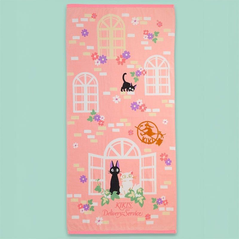Nicky, la aprendiz de bruja Natsu Toalla Sweet Pink Jiji 70 x 140 cm