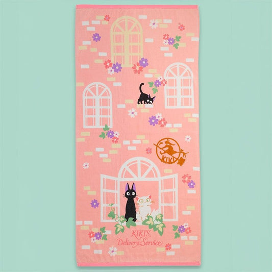 Nicky, la aprendiz de bruja Natsu Toalla Sweet Pink Jiji 70 x 140 cm