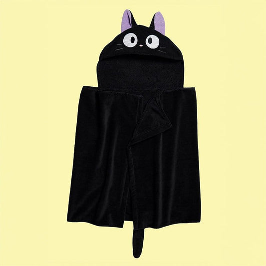 Nicky, la aprendiz de bruja Natsu Capa de baño Jiji 70 x 140 cm