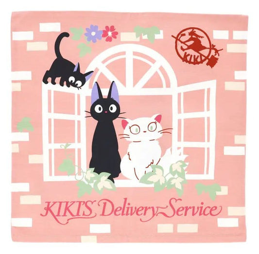 Nicky, la aprendiz de bruja Natsu Funda de cojín Sweet Pink Jiji
