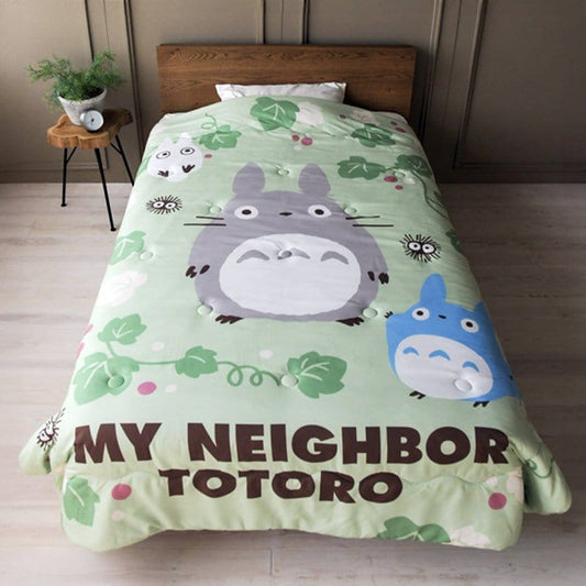 Mi vecino Totoro Natsu Edredón Totoro Green Leaf