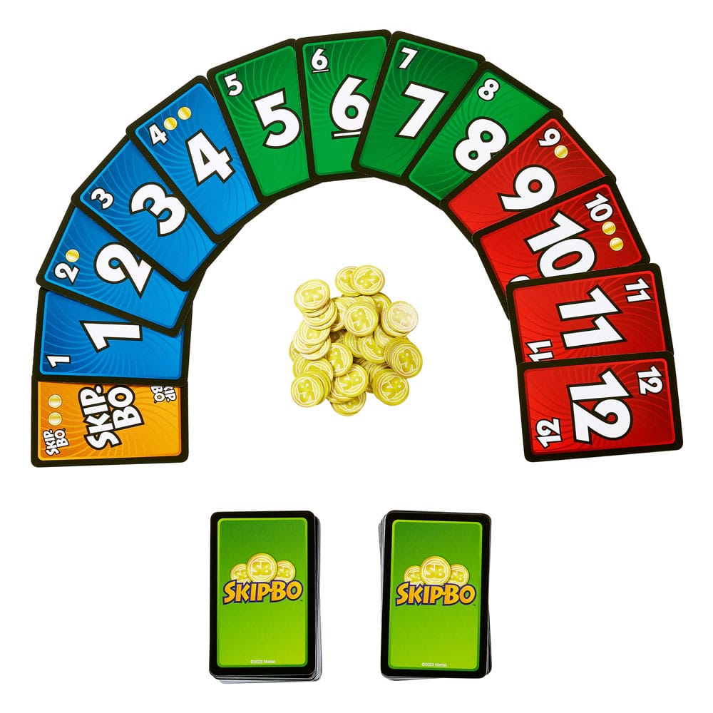 Skip-Bo Masters Juego de Cartas