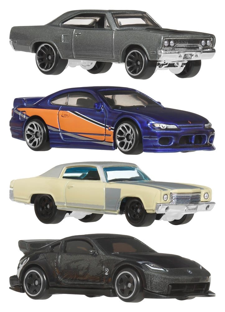 Fast & Furious Hot Wheels Silver Series Vehículos Die-Cast 1/64 979M Tokyo Drift Surtido  (24)