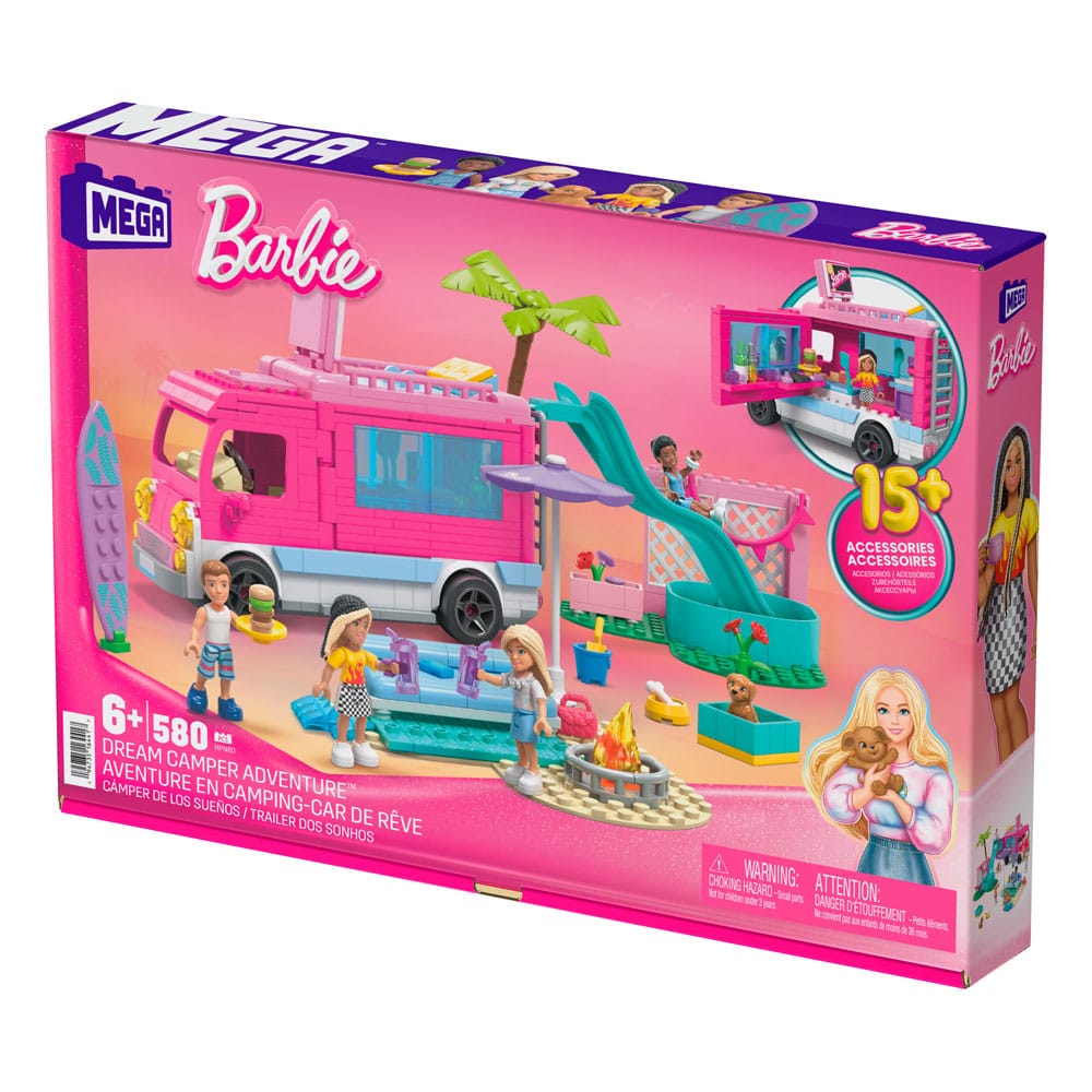 Barbie Kit de Construcción MEGA Cámper de los Sueños