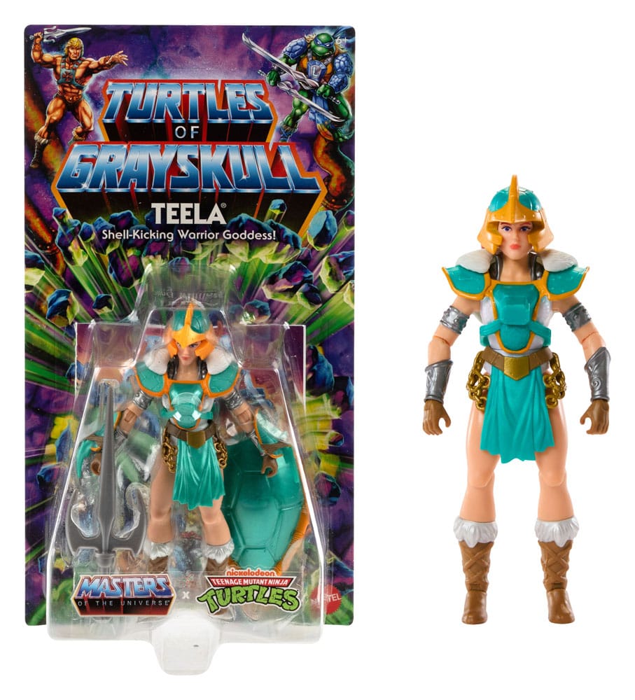 MOTU x TMNT: Turtles of Grayskull Figura Teela 14 cm